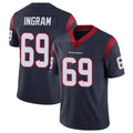 Elroe H.Texans #69 Ed Ingram Player Navy Limited Vapor Untouchable Home Game Stitched Jerseys