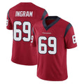 Elroe H.Texans #69 Ed Ingram Player Red Limited Vapor Untouchable Home Game Stitched Jerseys