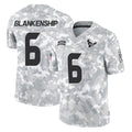 Elroe H.Texans #6 Reed Blankenship Player Arctic Camo Salute To Service Limited Game Stitched Jerseys