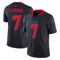 Elroe H.Texans #7 CJ Stroud Player Navy Limited 2nd Alternate Vapor F.U.S.E. Home Game Stitched Jerseys
