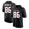 Elroe H.Texans #86 Dalton Schultz Player Carbon Black Fashion Home Game Stitched Jerseys