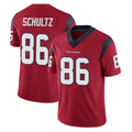 Elroe H.Texans #86 Dalton Schultz Player Red Limited Vapor Untouchable Home Game Stitched Jerseys