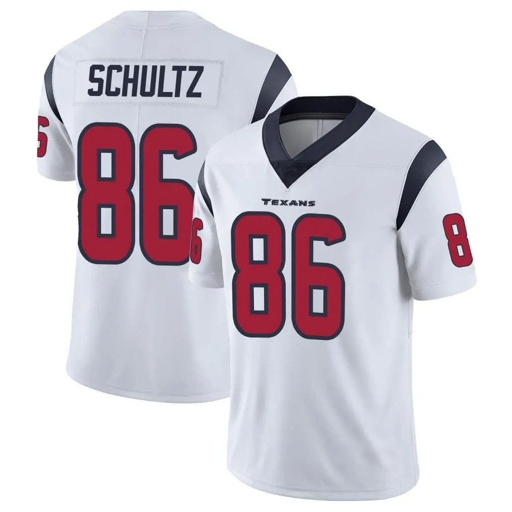 Elroe H.Texans #86 Dalton Schultz Player White Limited Vapor Untouchable Home Game Stitched Jerseys