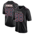 Elroe H.Texans #98 Sheldon Rankins Player Black Fashion Home Game Stitched Jerseys