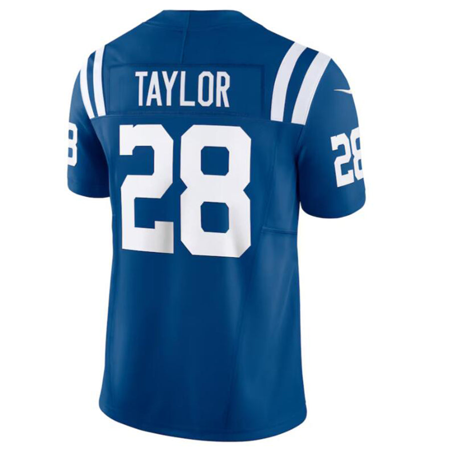 Elroe IN.Colts #28 Jonathan Taylor Royal Vapor F.U.S.E. Limited Jersey American Stitched Jerseys