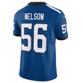 Elroe IN.Colts #56 Quenton Nelson Blue Vapor F.U.S.E. Limited Jersey American Stitched Jerseys