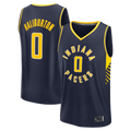 Elroe I.Pacers #0 Tyrese Haliburton  Navy Fast Break Replica Jerseys - Icon Edition