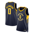 Elroe I.Pacers #0 Tyrese Haliburton Navy Swingman Jerseys - Icon Edition