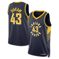 Elroe I.Pacers #43 Pascal Siakam Navy Swingman Jerseys - Icon Edition
