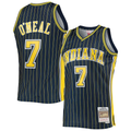 Elroe I.Pacers #7 Jermaine O'Neal Mitchell & Ness Navy 200304 Hardwood Classics Swingman Jerseys
