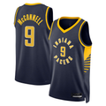 Elroe I.Pacers #9 T.J. McConnell Navy Swingman Replica Jerseys - Icon Edition