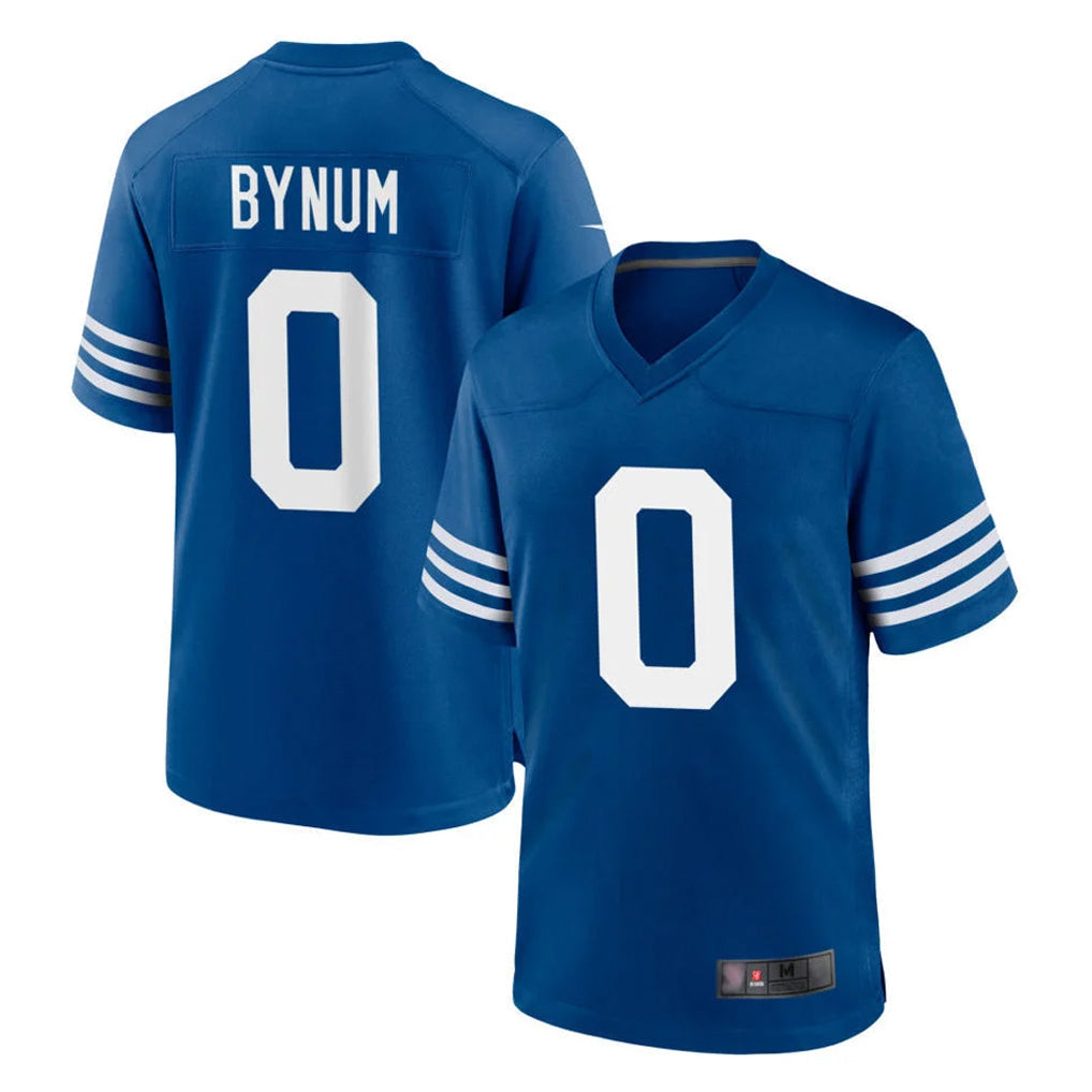 Elroe IN.Colts #0 Camryn Bynum Player Royal Limited Home Game Stitched Jerseys