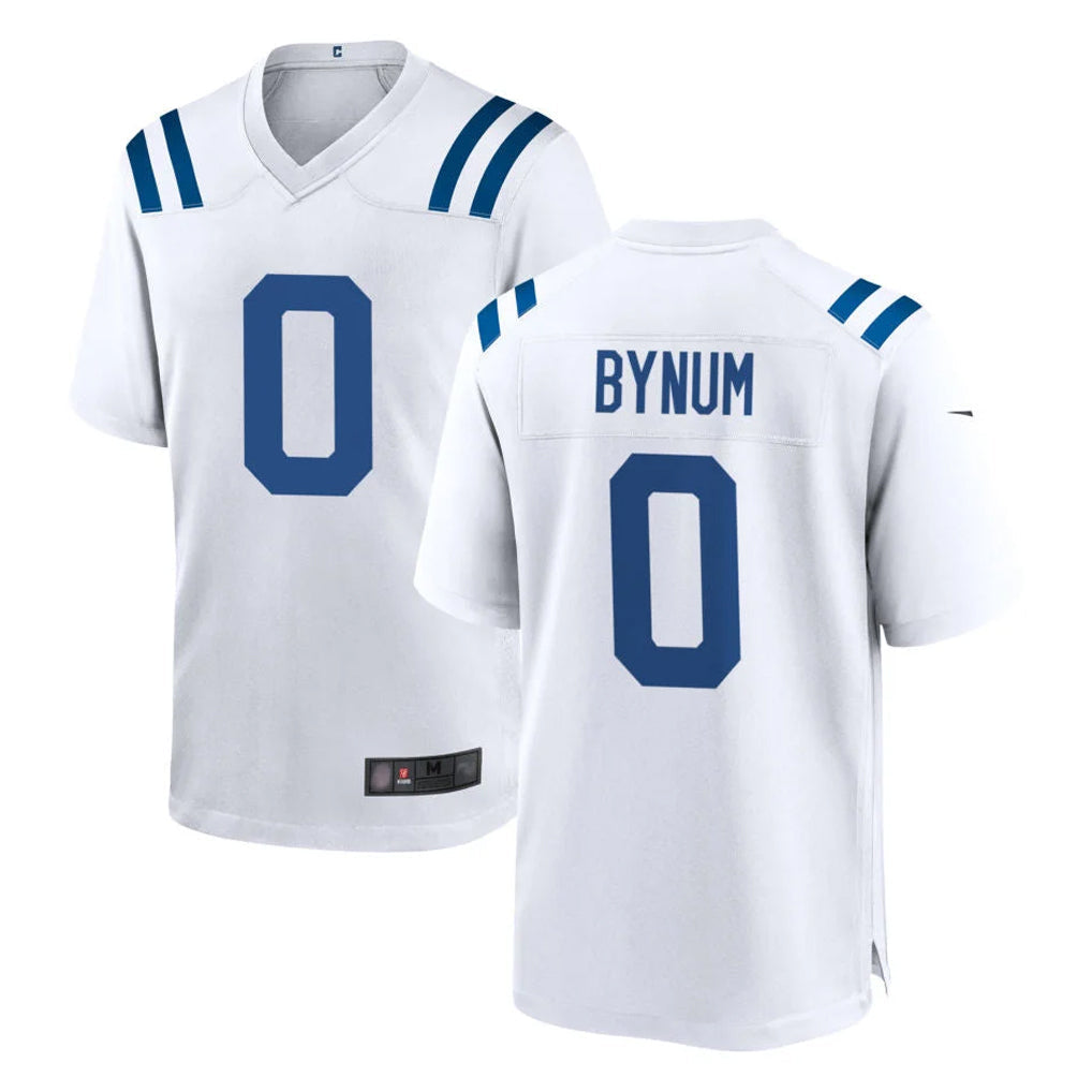 Elroe IN.Colts #0 Camryn Bynum Player White Home Game Stitched Jerseys