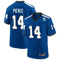 Elroe IN.Colts #14 Alec Pierce Player Royal Alternate Indiana Nights Home Game Stitched Jerseys