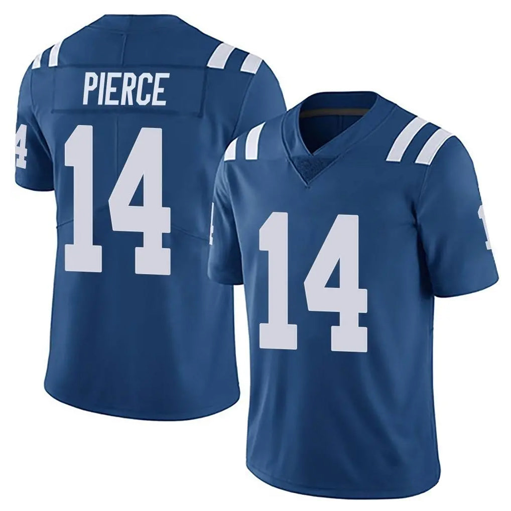 Elroe IN.Colts #14 Alec Pierce Player Royal Limited Vapor Untouchable Home Game Stitched Jerseys