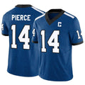Elroe IN.Colts #14 Alec Pierce Player Royal Vapor F.U.S.E. Limited Stitched Jerseys