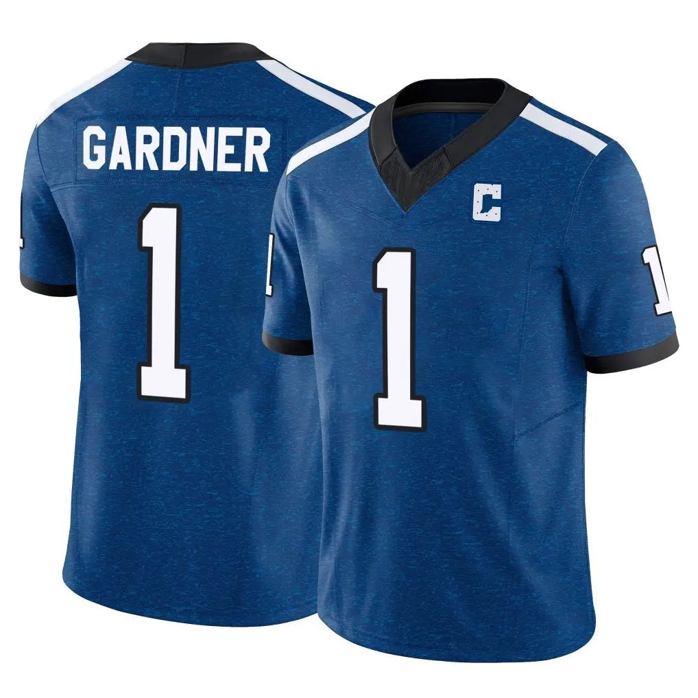 Elroe IN.Colts #1 Sauce Gardner Player Royal Limited Indiana Nights Alternate Vapor F.U.S.E. Home Game Stitched Jerseys