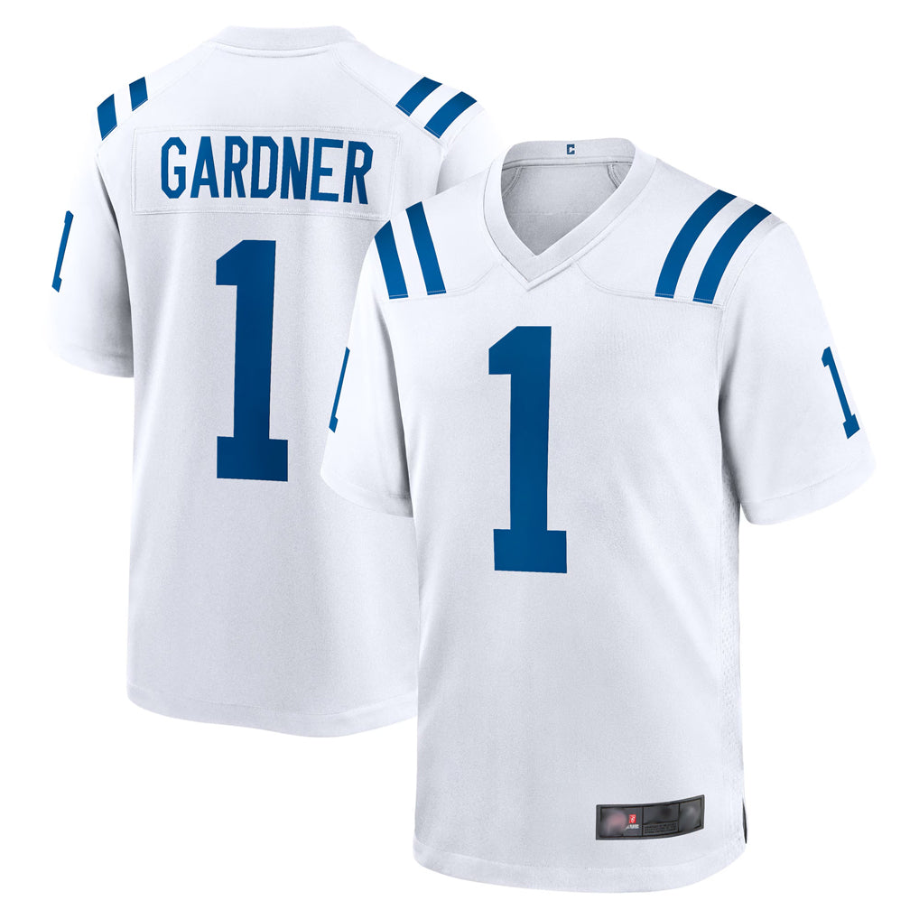 Elroe IN.Colts #1 Sauce Gardner Player White Home Game Stitched Jerseys