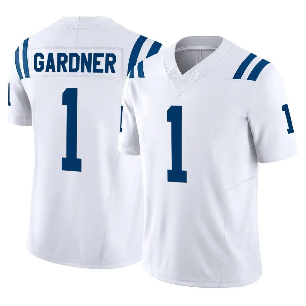 Elroe IN.Colts #1 Sauce Gardner Player White Limited Vapor F.U.S.E. Home Game Stitched Jerseys