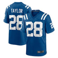 Elroe IN.Colts #28 Jonathan Taylor Player Royal Home Game Stitched Jerseys
