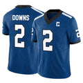 Elroe IN.Colts #2 Josh Downs Player Royal Limited Indiana Nights Alternate Vapor F.U.S.E. Home Game Stitched Jerseys