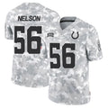 Elroe IN.Colts #56 Quenton Nelson Player Arctic Camo Salute to Service Limited Stitched Jerseys