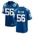 Elroe IN.Colts #56 Quenton Nelson Player Royal Home Game Stitched Jerseys