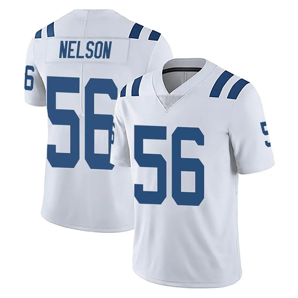 Elroe IN.Colts #56 Quenton Nelson Player White Limited Vapor Untouchable Home Game Stitched Jerseys