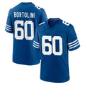 Elroe IN.Colts #60 Tanor Bortolini Player Royal Limited Home Game Stitched Jerseys