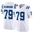 Elroe IN.Colts #79 Bernhard Raimann Player White Limited Vapor F.U.S.E. Home Game Stitched Jerseys