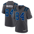 Elroe IN.Colts #84 Tyler Warren Anthracite 2026 Rivalries Collection Game Stitched Jerseys