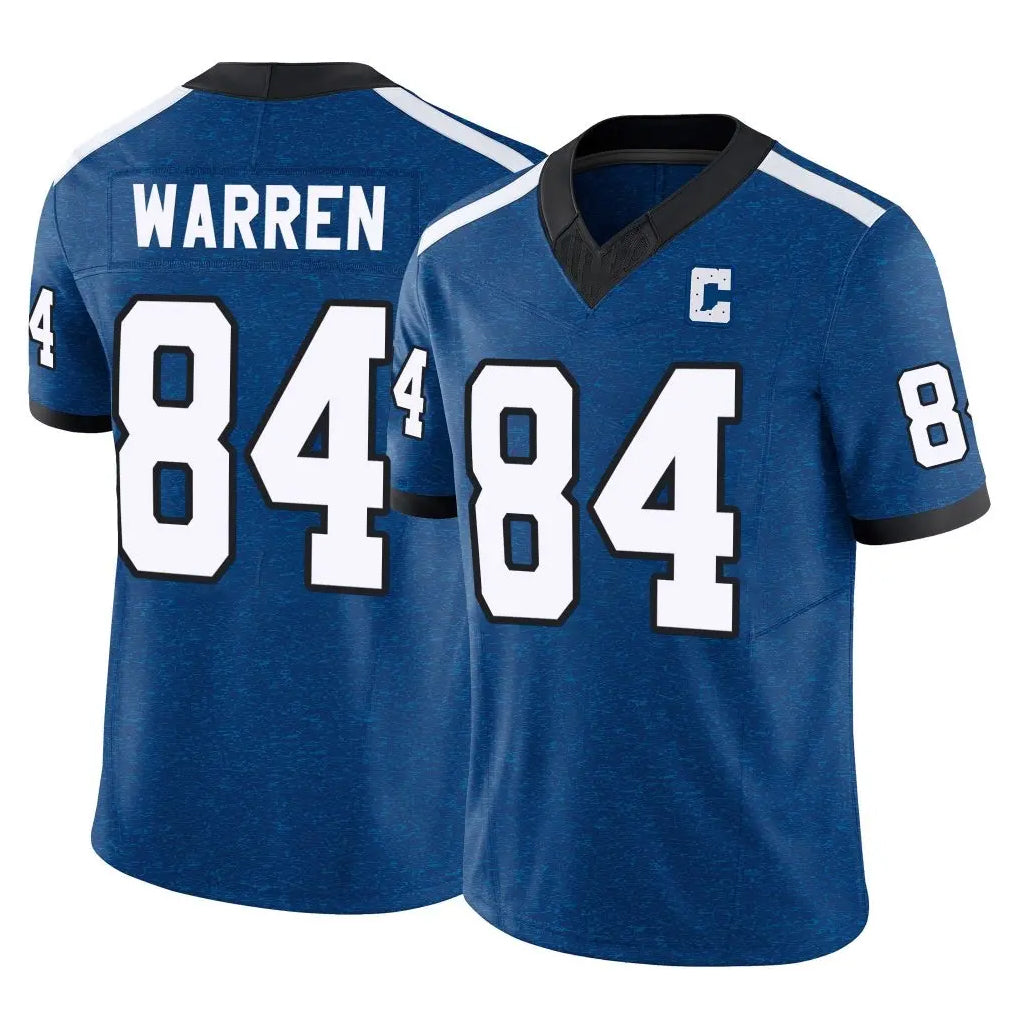 Elroe IN.Colts #84 Tyler Warren Player Royal Limited Indiana Nights Alternate Vapor F.U.S.E. Home Game Stitched Jerseys