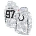 Elroe IN.Colts #97 Laiatu Latu Player Arctic Camo Salute to Service Hoodies Limited Game Stitched Jerseys