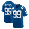 Elroe IN.Colts #99 DeForest Buckner Player Royal Home Game Stitched Jerseys