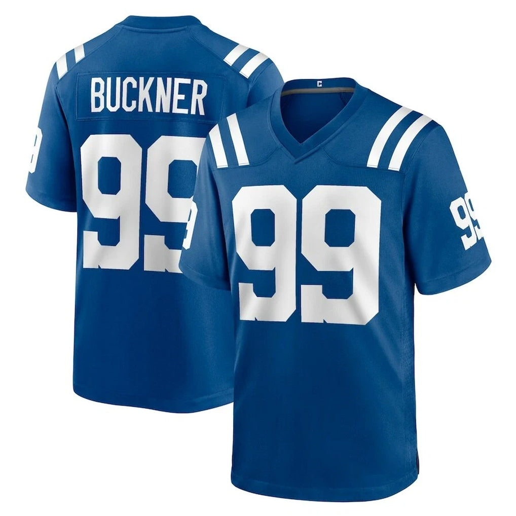 Elroe IN.Colts #99 DeForest Buckner Player Royal Home Game Stitched Jerseys
