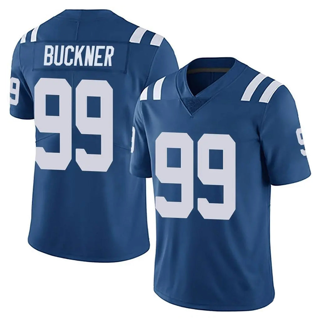 Elroe IN.Colts #99 DeForest Buckner Player Royal Limited Vapor Untouchable Home Game Stitched Jerseys