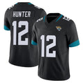 Elroe J.Jaguars #12 Travis Hunter Player Black Vapor F.U.S.E. Limited Home Game Stitched Jerseys