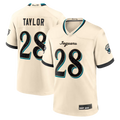 Elroe J.Jaguars #28 Fred Taylor Natural  2026 Rivalries Collection Game Stitched Jerseys