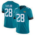 Elroe J.Jaguars #28 Fred Taylor Player Teal Vapor F.U.S.E. Limited Home Game Stitched Jerseys