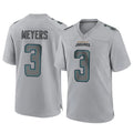 Elroe J.Jaguars #3 Jakobi Meyers Player Gray Atmosphere Fashion Home Game Stitched Jerseys