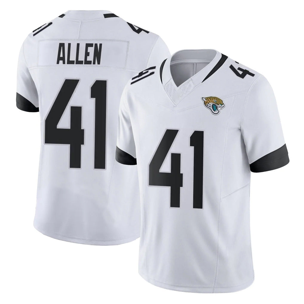 Elroe J.Jaguars #41 Josh Hines-Allen Player White Vapor F.U.S.E. Limited Home Game Stitched Jerseys