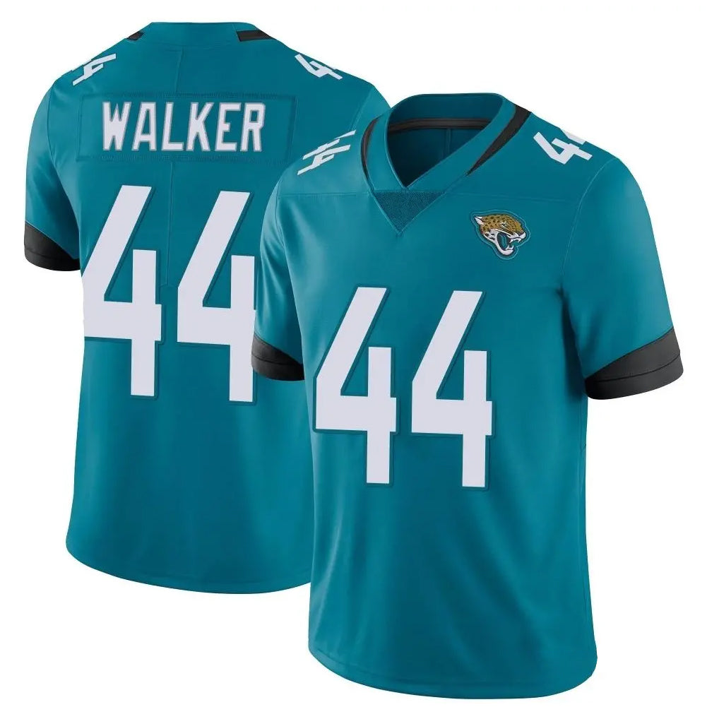 Elroe J.Jaguars #44 Travon Walker Player Teal Vapor Untouchable Limited Home Game Stitched Jerseys