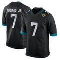 Elroe J.Jaguars #7 Brian Thomas Jr. Player Black Home Game Stitched Jerseys