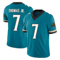 Elroe J.Jaguars #7 Brian Thomas Jr. Player Teal Prowler Throwback Vapor F.U.S.E. Limited Home Game Stitched Jerseys