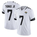 Elroe J.Jaguars #7 Brian Thomas Jr. Player White Vapor F.U.S.E. Limited Home Game Stitched Jerseys