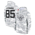 Elroe J.Jaguars #85 Brenton Strange Player Arctic Camo Salute to Service Hoodies Limited Game Stitched Jerseys