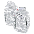 Elroe KC.Chiefs Arctic Camo Salute to Service Hoodies Limited Game Blank Player Stitched Jerseys