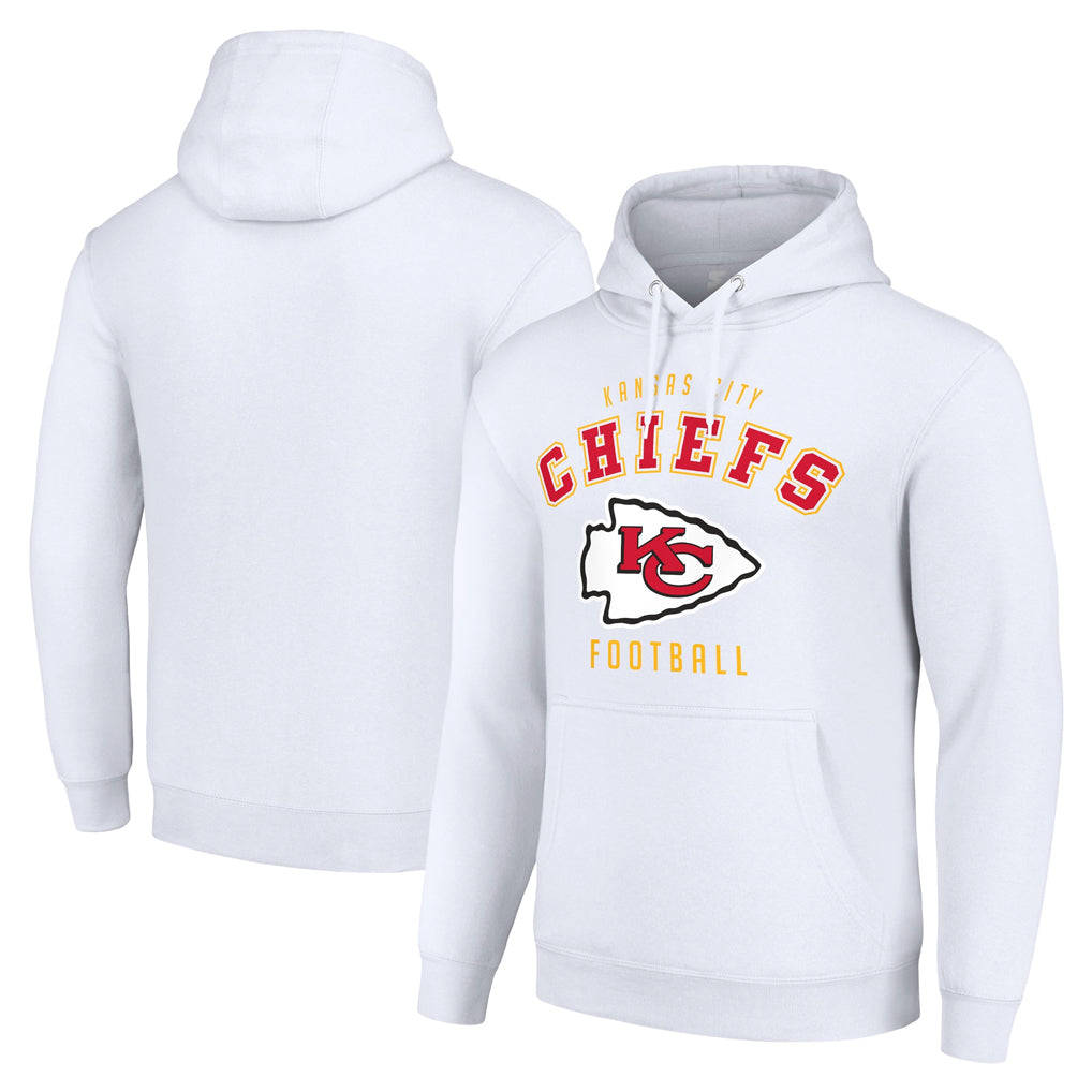 Elroe KC.Chiefs White Pullover Hoodies Limited Blank Player Stitched Jerseys