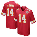Elroe KC.Chiefs #14 Matt Araiza Player Red Home Game Stitched Jerseys