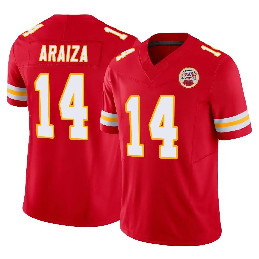 Elroe KC.Chiefs #14 Matt Araiza Player Red Limited Vapor F.U.S.E. Home Game Stitched Jerseys